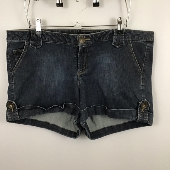 Torrid Pants - Torrid Cuffed Denim Womens Jean Shorts
